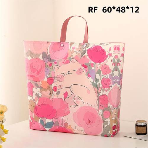 夏凉被包装袋覆膜无纺布手拎袋