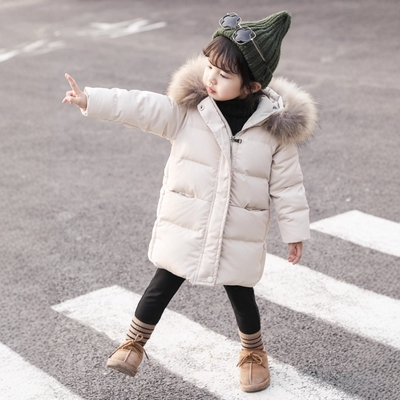 法国Uamtor宝宝中长白鸭绒羽绒服
