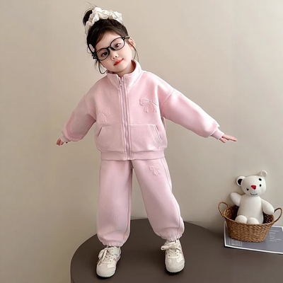 法国Uamtor女童运动洋气时髦套装