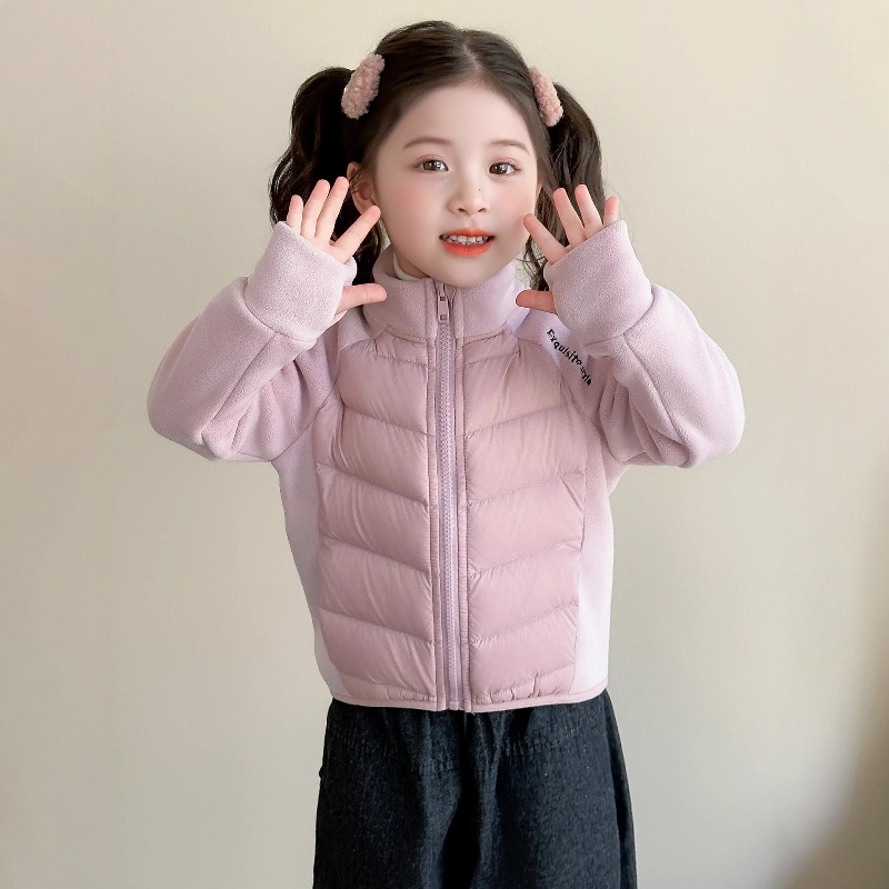 法国Uamtor女小童羽绒服校服神器