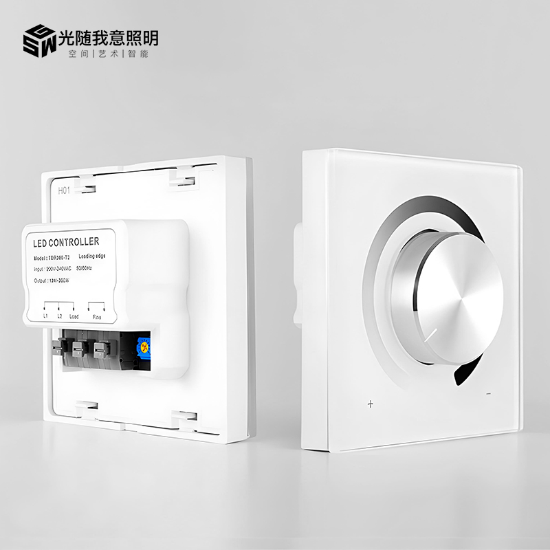 led灯具调光开关面板可控硅无极