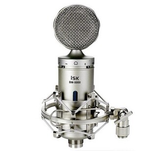ISK BM-5000 BM5000电容麦克风套装K歌录音主播喊麦话筒声卡套餐