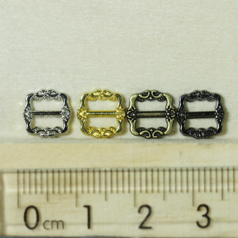 10个价 内径5mm 超小迷你日字扣 欧式花纹 BJD娃衣皮带腰带 鞋扣