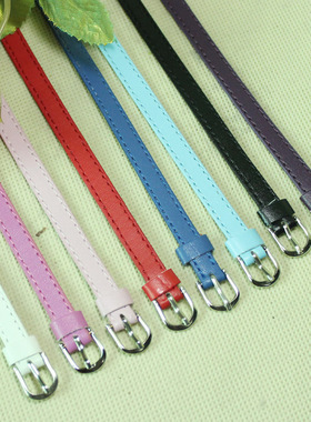 绯惑 6分BJD娃用 迷你仿皮皮带 针扣腰带 8色 休闲裤腰带 简约风