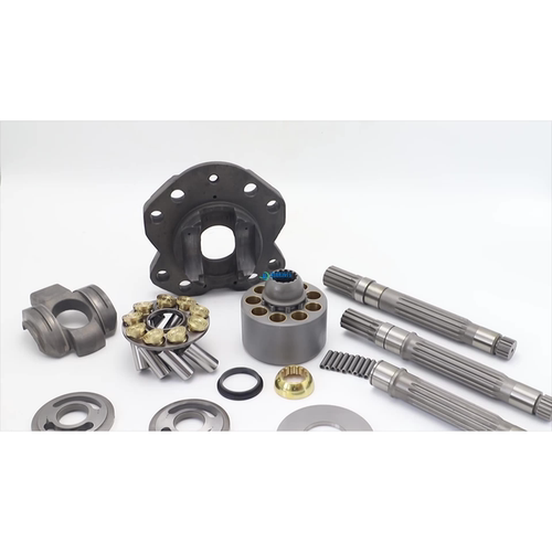 挖掘机川崎液压泵维修K3V140 180  280油泵配油盘缸体传动轴配件