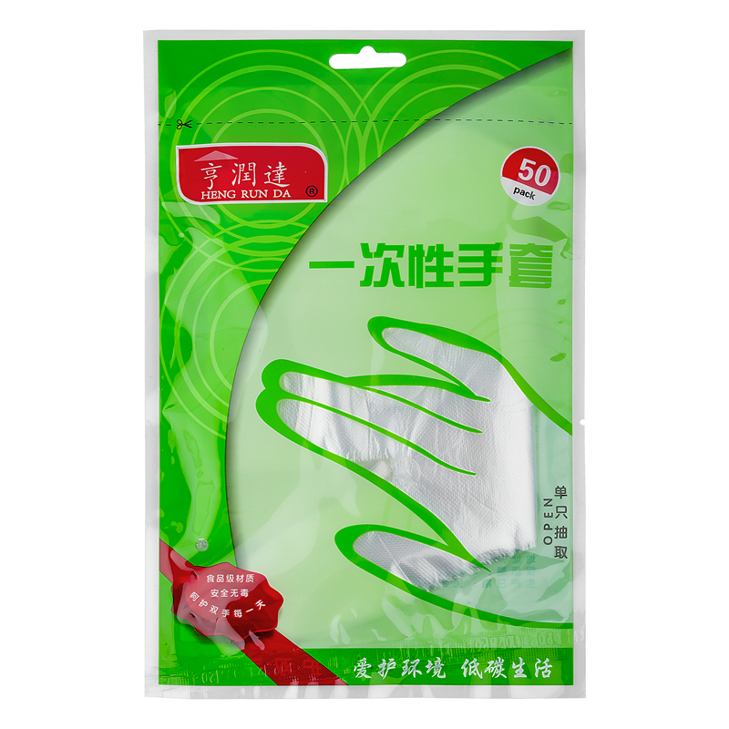 PE一次性手套塑料薄膜款