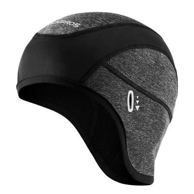 洛克兄弟骑行小帽保暖护耳头套户外抓绒防风帽子摩托车头盔内衬帽