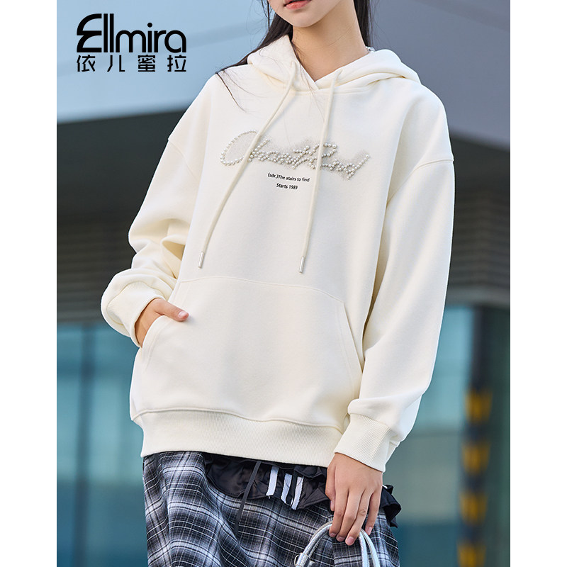 9409连帽卫衣秋装套头款运动上衣百搭宽松版休闲洋气潮流,女装/女士精品,卫衣/绒衫,淘宝优惠券,粉丝福利购,淘宝优惠卷