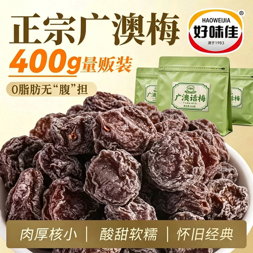 潮汕风味广澳话梅梅子果脯果干