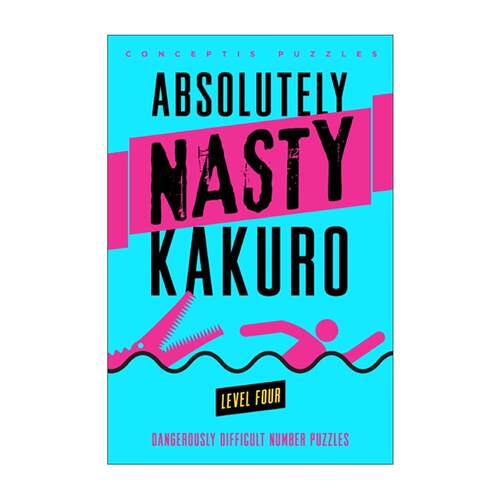 英文原版 Absolutely Nasty Kakuro Level Four 康思 数和谜题四级 英文版 进口英语原版书籍