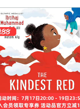 英文原版 The Kindest Red 温暖的红色 头巾与友谊的故事 精装儿童绘本 英文版 进口英语原版书籍