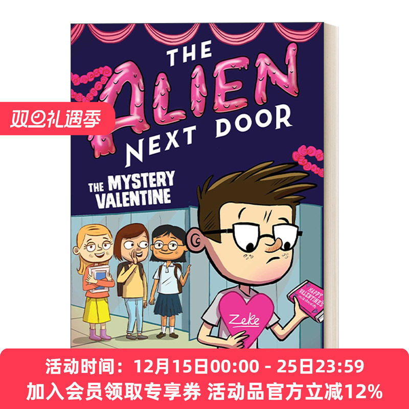 英文原版 The Alien Next Door 6 The Mystery Valentine  隔壁的外星人6 英文版 进口英语原版书籍
