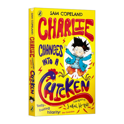 查理变成一只鸡 英文原版 Charlie Changes Into a Chicken 让孩子学会如何面对焦虑 儿童英语桥梁章节书 英文版少儿课外阅读书籍