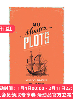 经典情节 英文原版 20 Master Plots 经典情节20种 写作技巧指南 小说 Ronald B Tobias 英文版 进口英语原版书籍