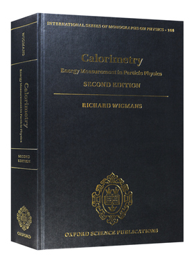 现货 量热法 英文原版 Calorimetry 粒子物理中的能量测量 英文版 进口英语原版书籍
