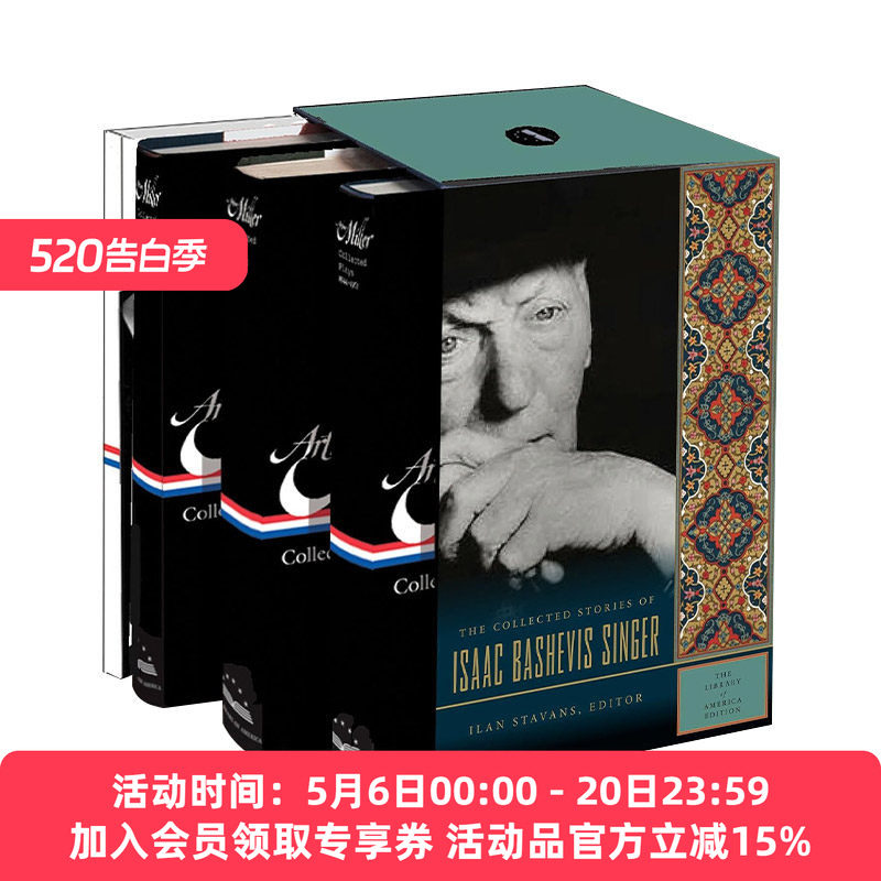 艾萨克·巴什维斯·辛格 英文原版 Isaac Bashevis Singer The Collected Stories LOA 完整小说集盒装套装 精装美国文库 英文版