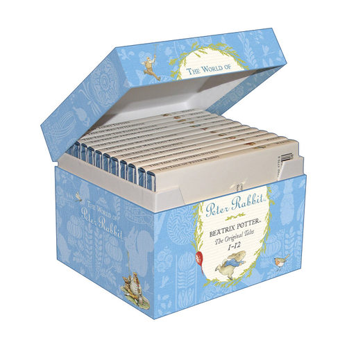 彼得兔的故事全集  英文原版 World of Peter Rabbit Giftbox Tales 1-12 12册礼品盒装 精装 英文版 进口英语原版书籍