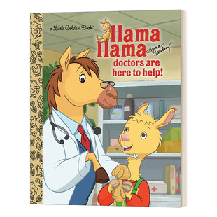 are 书籍 进口英语原版 医生来帮忙了 Llama Doctors 兰登书屋精装 Here 英文版 英文原版 Help 小金书 羊驼拉玛