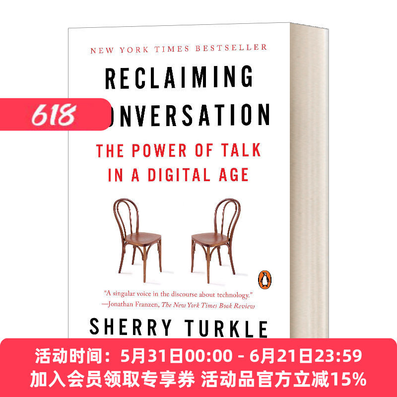 英文原版 Reclaiming Conversation 挽救对话 数字时代的谈话力量 英文版 进口英语原版书籍