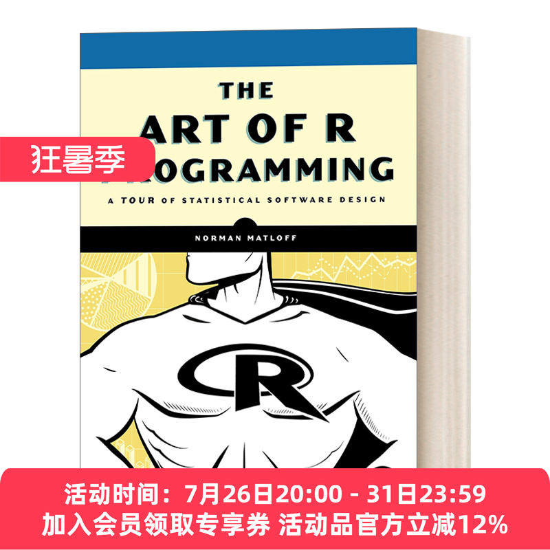 英文原版 The Art of R Programming R语言编程艺术 统计软件设计之旅 计算机 豆瓣推荐 Norman Matloff 英文版 进口英语原版书籍