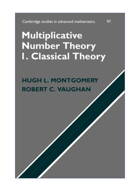 乘性数论  英文原版 Multiplicative Number Theory I 剑桥高等数学研究系列 英文版 进口英语原版书籍