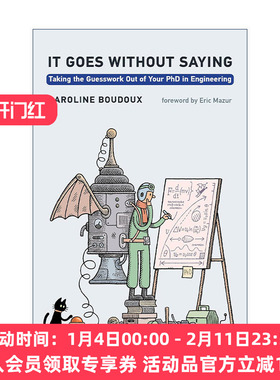 英文原版 It Goes without Saying The MIT Press 不言而喻 工程博士生实用指南 论文写作 Caroline Boudoux 进口英语原版书籍