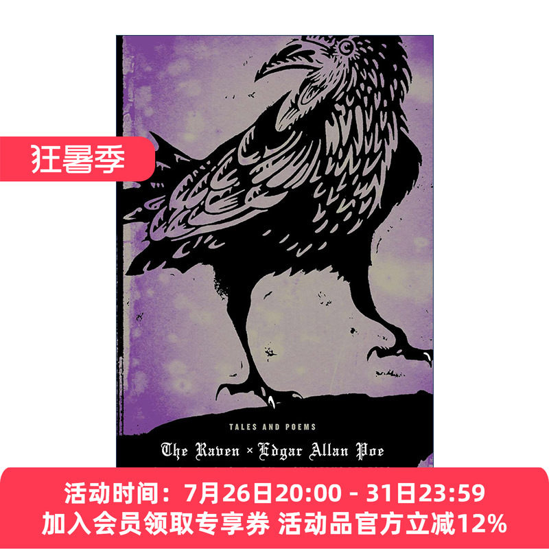 英文原版 The Raven 乌鸦 故事与诗歌选集 Edgar Allan Poe爱伦·坡 企鹅经典精装收藏版 英文版 进口英语原版书籍