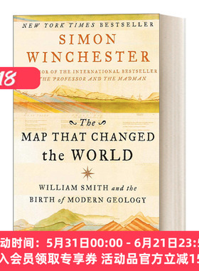 英文原版 The Map That Changed the World 改变世界的地图 威廉史密斯与现代地质学的诞生 英文版 进口英语原版书籍