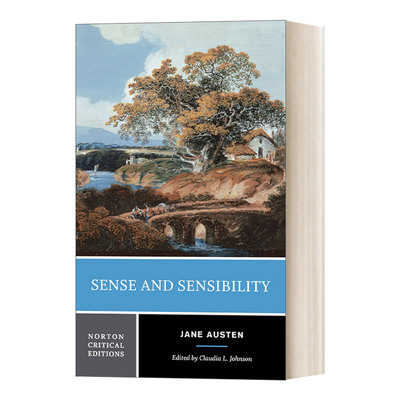 英文原版 Sense and Sensibility 理智与情感 诺顿文学解读系列 Norton Critical Edition 英文版 进口英语原版书籍