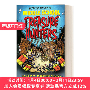 夺宝奇兵 英文原版 Treasure Hunters 儿童冒险小说 詹姆斯 帕特森 英文版 进口英语原版书籍