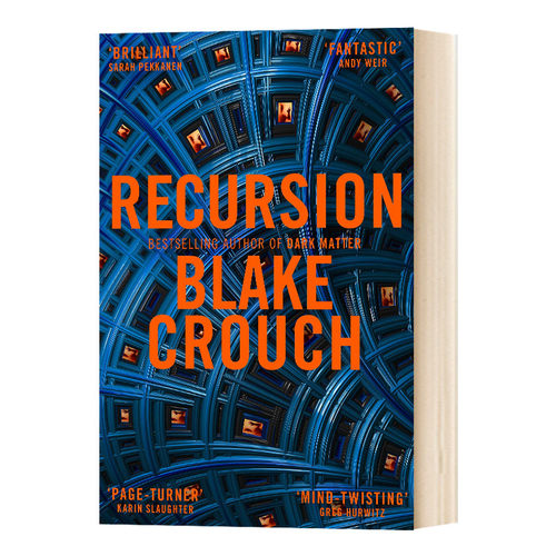 华研原版 递归 英文原版 Recursion Blake Crouch 记忆的玩物 科幻小说 英文版 进口英语书籍