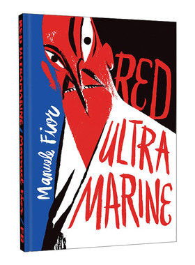 红群青 英文原版 Red Ultramarine 插画漫画家Manuele Fior漫画图像小说 英文版 进口英语原版书籍