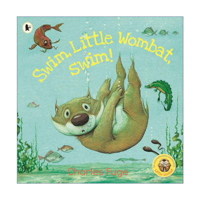 树袋熊  英文原版 Swim Little Wombat 游起来 儿童动物绘本 英文版 进口英语原版书籍