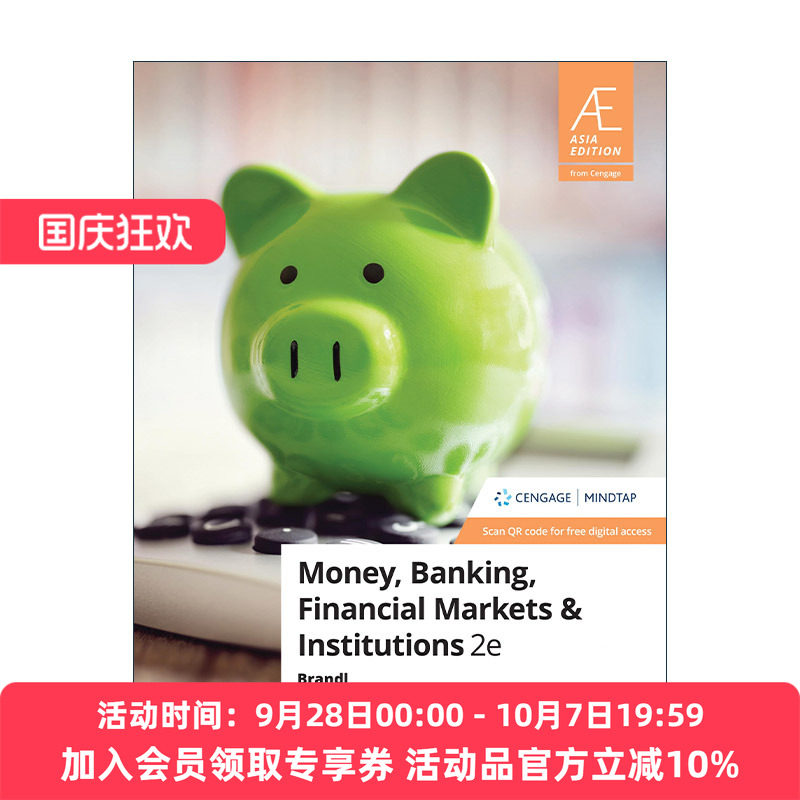 英文原版 Money Banking Financial Markets & Institutions 货币银行学 第2版 英文版 进口英语原版书籍
