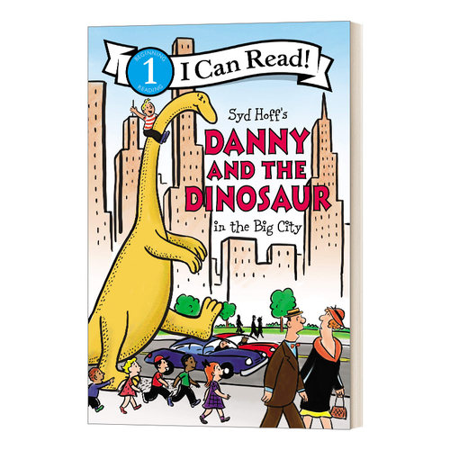 丹尼和恐龙系列 英文原版 Danny and the Dinosaur in Big City 在大城市 I Can Read 汪琣珽第一阶段书单 英文版 进口英语书