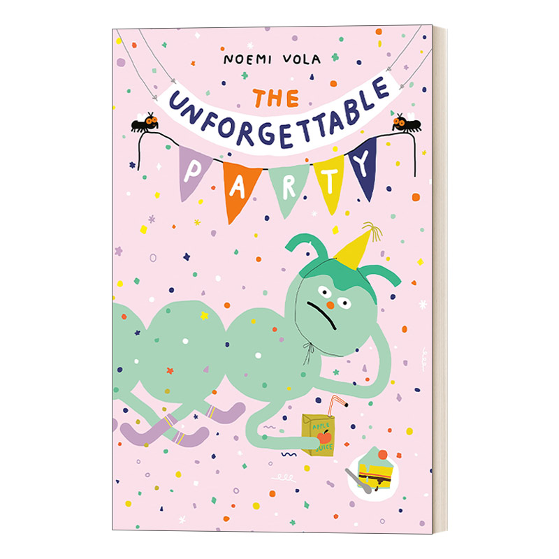 难以忘记的排队 英文原版 The Unforgettable Party 3-6岁儿童情感启蒙主题故事精装绘本 Noemi Vola 英文版 进口英语原版书籍