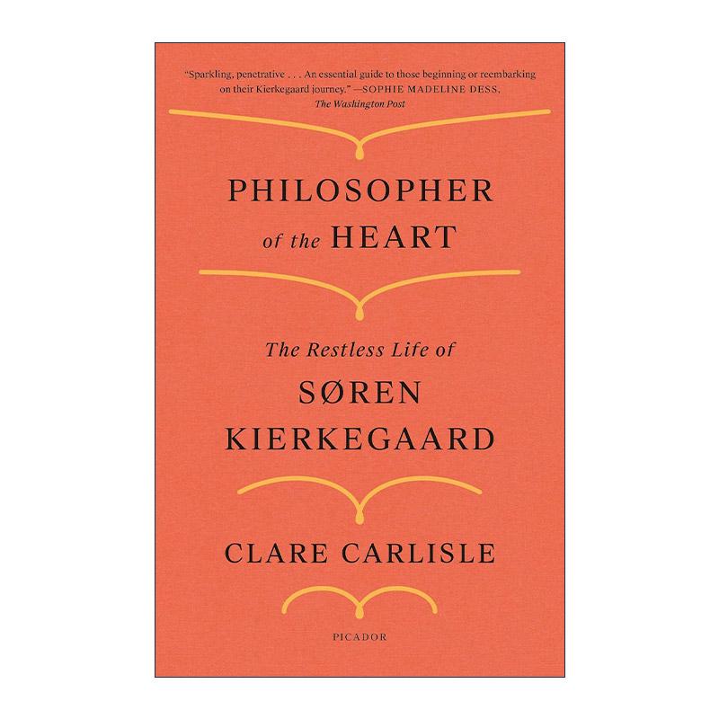 英文原版 Philosopher of the Heart 心灵哲学家 克尔凯郭尔不安的一生 英文版 进口英语原版书籍