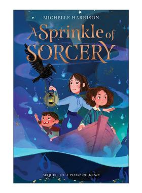 英文原版 A Sprinkle of Sorcery 一丝魔法卷二 儿童奇幻小说 英文版 进口英语原版书籍