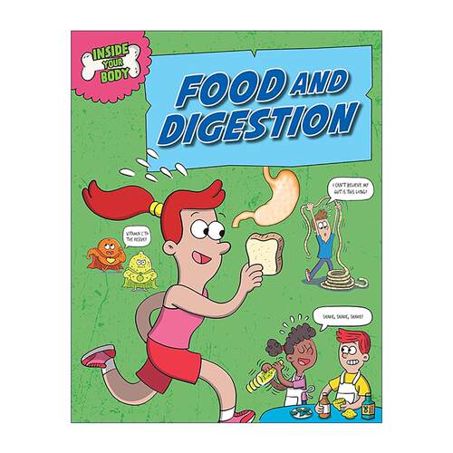 英文原版 Inside Your Body Food and Digestion 你的身体内部 食物和消化 儿童科普百科绘本 英文版 进口英语原版书籍
