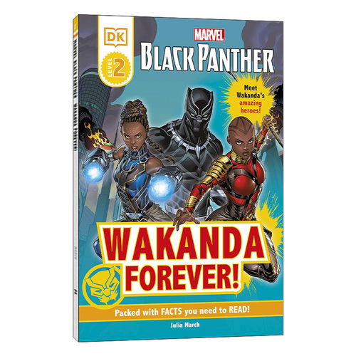 英文原版 Marvel Black Panther Wakanda Forever! 漫威黑豹 精装 英文版 进口英语原版书籍