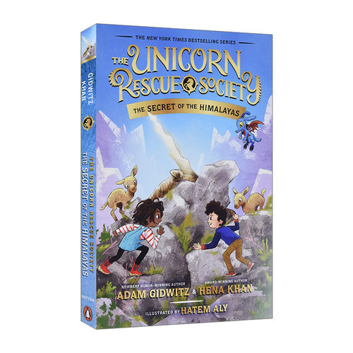 英文原版 The Secret of the Himalayas The Unicorn Rescue Society Book 6 独角兽营救6 喜马拉雅山的秘密 英文版 进口英语书籍