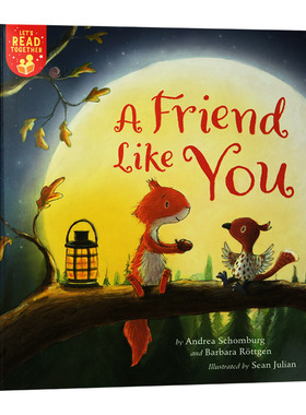 华研原版 像你这样的朋友 英文原版绘本 A Friend Like You Let's Read Together系列3 儿童英语故事图画书 英文版 进口英语书籍