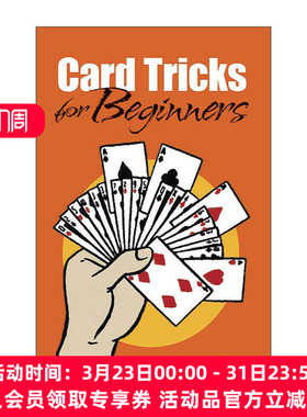 英文原版 Card Tricks for Beginners 纸牌魔术初学者指南 纸牌戏法 Wilfrid Jonson 英文版 进口英语原版书籍