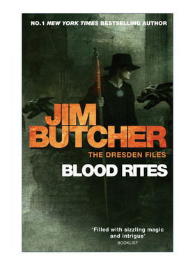 巫师神探  英文原版小说 Blood Rites 巫师神探6 鲜血祭仪 英文版 进口英语原版书籍