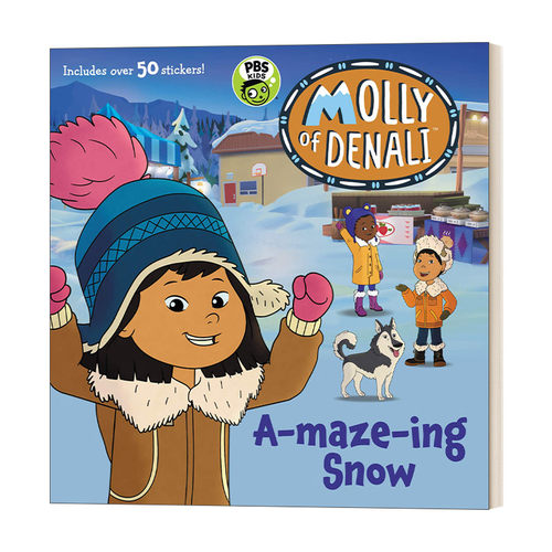德纳利的莫莉 英文原版 Molly of Denali A-maze-ing Snow 迷宫般的雪 I Can Read Level 1 英文版 进口英语原版书籍