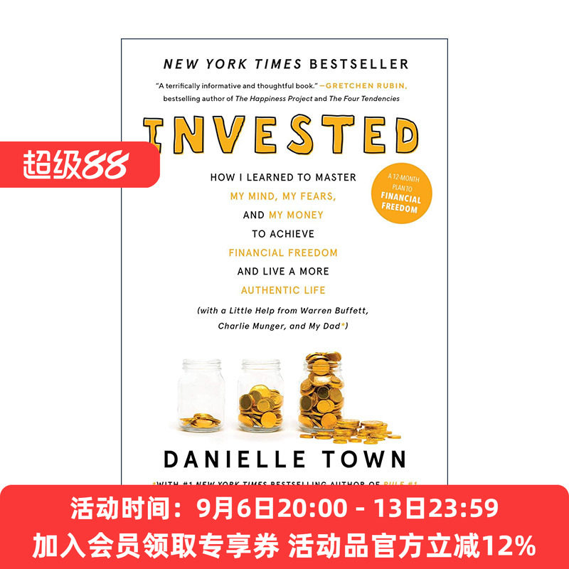 英文原版 Invested 投资 巴菲特和查理芒格是如何教会我控制自己的思想 情绪和金钱 英文版 进口英语原版书籍