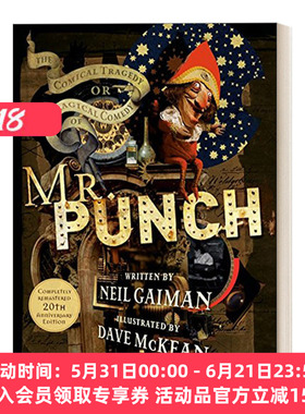彭趣先生的悲喜剧 英文原版小说 The Comical Tragedy or Tragical Comedy of Mr Punch 木偶故事 尼尔·盖曼 英文版 进口书