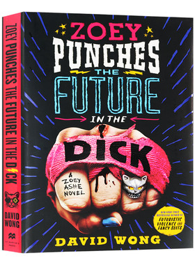 华研原版 迪克的未来 英文原版小说 Zoey Punches the Future in the Dick 英文版科幻惊悚小说书 进口原版英语书籍