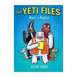 精装 书籍 the 进口英语原版 英文版 动物冒险故事 雪怪档案1 遇见大脚怪 Bigfeet Meet 英文原版