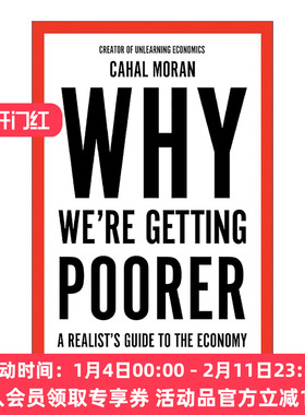 英文原版 Why We’re Getting Poorer 我们为何越来越穷 当代经济学 Cahal Moran 英文版 进口英语原版书籍